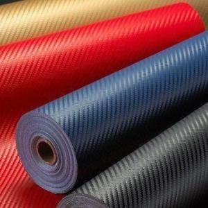 Wholesale Navy 3D Carbon Fiber Stickers for Car Wrapping, Various Colors are Available from china suppliers