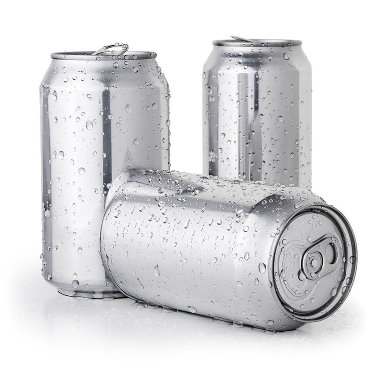 Wholesale Printed Aluminum 12 Oz Brite Cans 355ml Hot Filling With Lid 202# from china suppliers