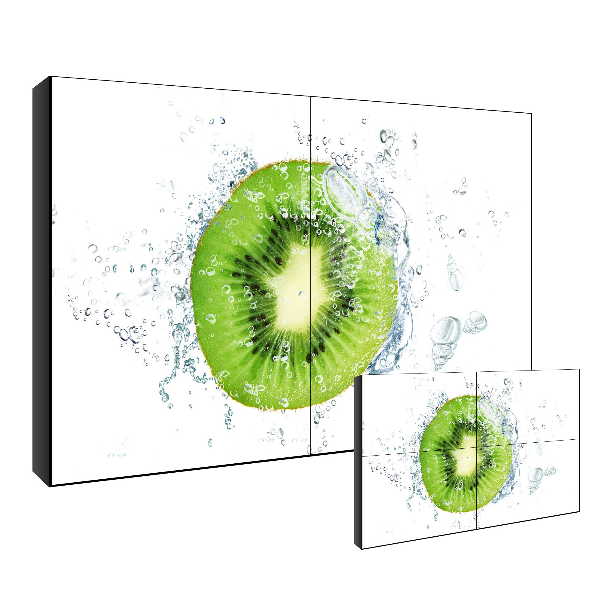 Wholesale LCD 55 Inch Narrow Bezel Video Wall FHD Resolution With Cabinet from china suppliers