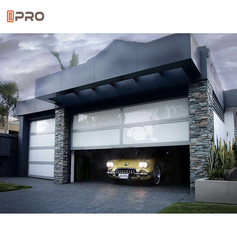 Wholesale Electric Roll Up Glass Garage Doors Security Horizontal Sliding from china suppliers