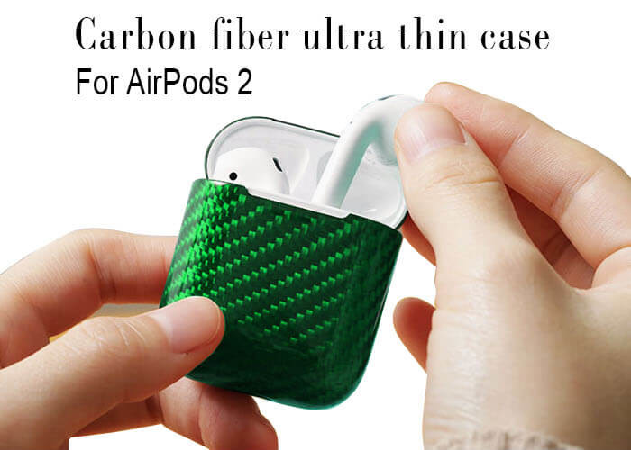 Wholesale Anti Fall Comfortable Real Carbon Fiber Airpods Case from china suppliers