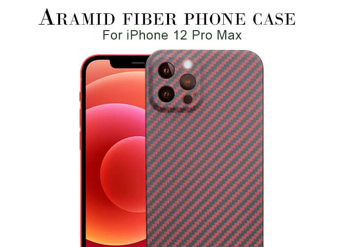 Wholesale Carbon Fiber Case Aramid Fiber Mobile Phone Cases For iPhone 12 Pro Max Kevlar Phone Case from china suppliers