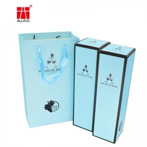 Wholesale Liquor Champagne Wine Bottle Gift Boxes SGS BSCI Certificates from china suppliers