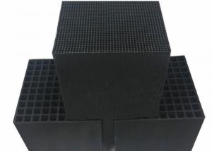 Wholesale 64365 11 3 Honeycomb Activated Carbon 100X100X50mm Bulk Density 0.35-0.6g/Cm3 from china suppliers