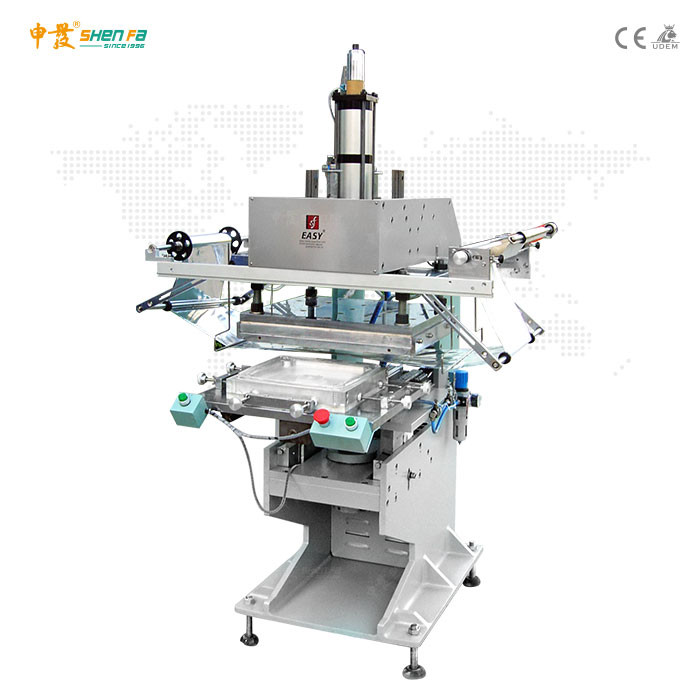 Wholesale Bottle Big Plane Surface Semi Auto Hot Foil Stamping Machine Enlarged from china suppliers