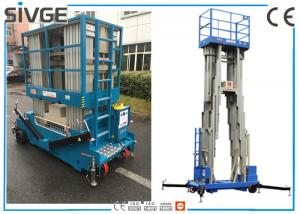 Wholesale Aluminum Alloy Multi Mast Aerial Work Platform 14m Height With 200 kg Load from china suppliers