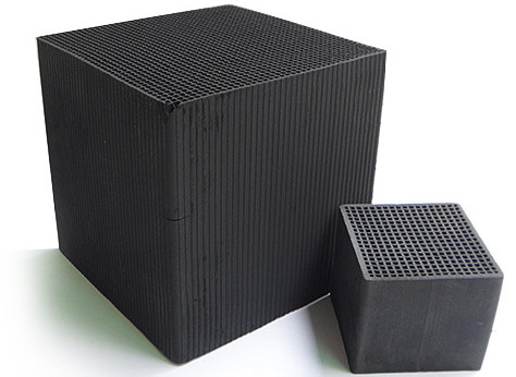 Wholesale Coal Based Honeycomb Activated Carbon 140X32X20mm 1.5mm Wall Thickness 1.0mm from china suppliers