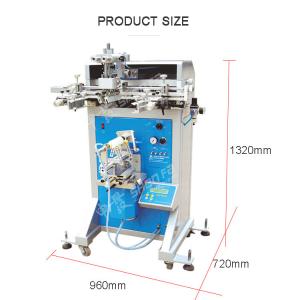 Wholesale Plastic Perfume Bottles Semi Automatic Screen Printer 20pcs / minute from china suppliers