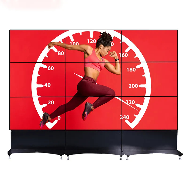 Wholesale Multi Splicing Screen 2x2 3x3 4K Display Seamless Lcd Video Wall Ultra Narrow Bezel from china suppliers