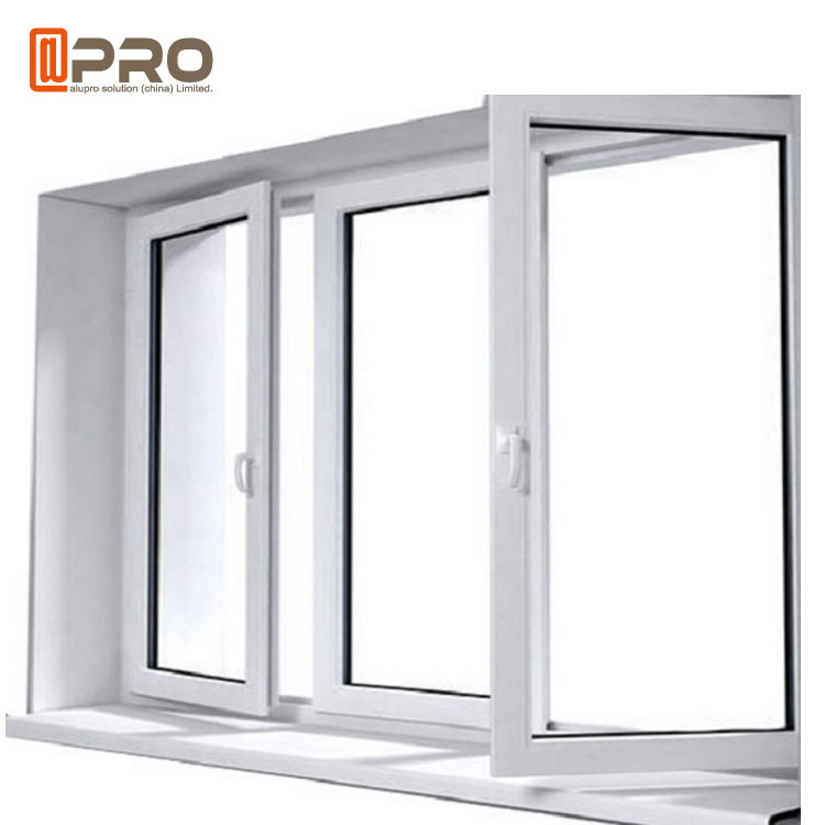 Wholesale 6063-T5 Profile Aluminum Casement Windows With Double Glazing Customized Size aluminium bifold windows from china suppliers