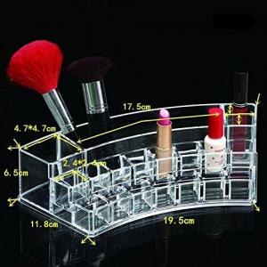Wholesale Dustproof Acrylic Cosmetic Storage Box Organizer Private Logo from china suppliers