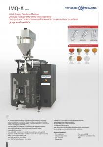 Wholesale IMQ-A SERIES Quadseal Packaging Mahchine with Auger Filler from china suppliers