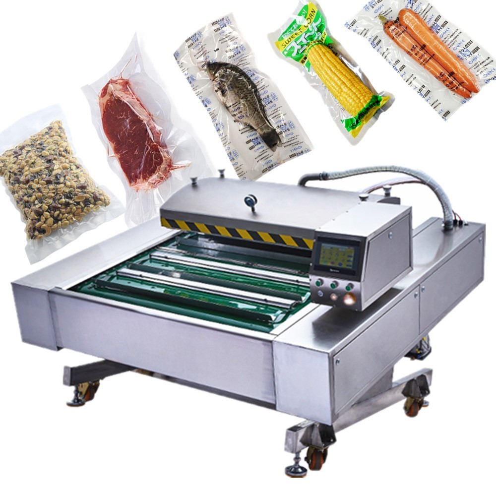 Wholesale 380V Conveyor Vacuum Seal Packing Machine IP65 Grade Automatic Sealing from china suppliers