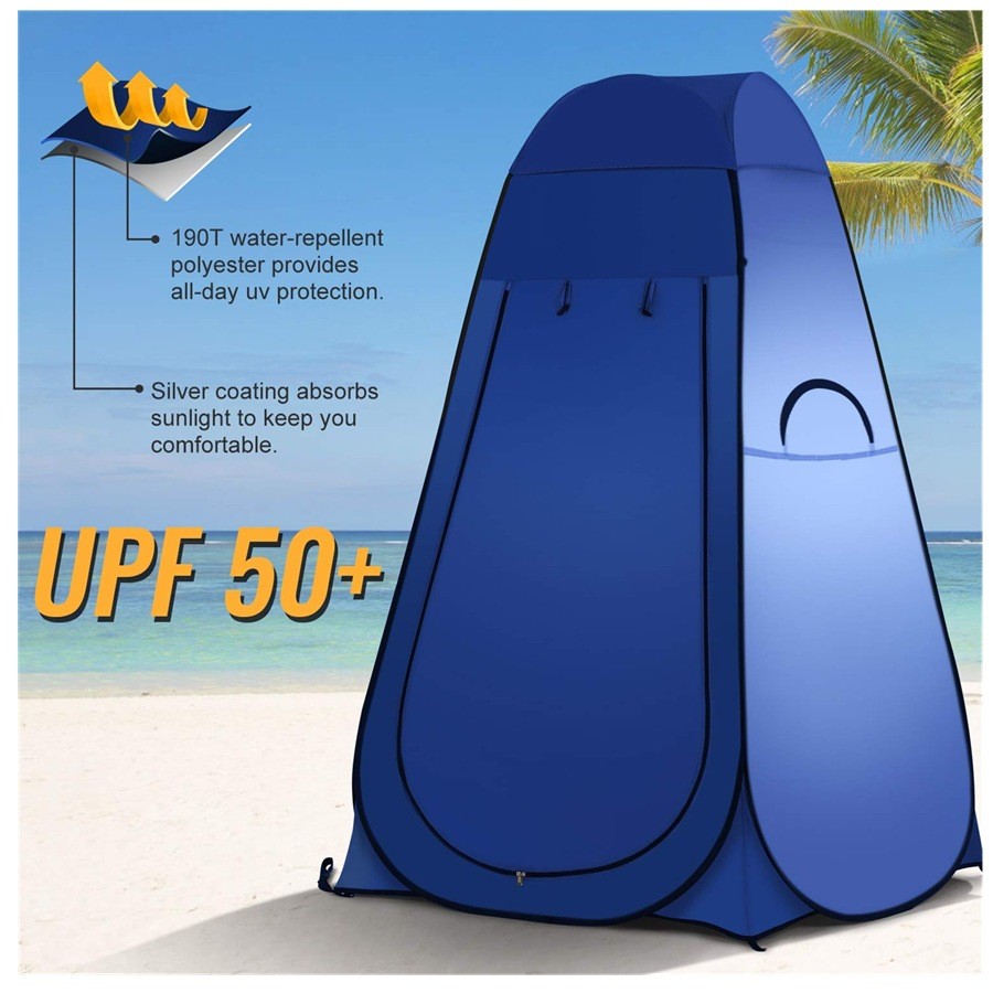 Wholesale Pop Up Portable Outdoor Camping Shower Tent Enclosure Anti UV from china suppliers