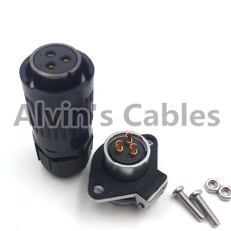 Wholesale High Performance Industrial Power Connectors , Led Cable Connectors Bayonet Coupling from china suppliers