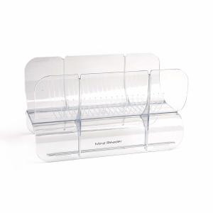 Wholesale Double Wine Acrylic Bottle Rack Table Top Clear Lucite Display from china suppliers