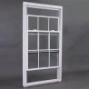 Buy cheap Vertical Sliding UPVC Double Hung Windows Clear Tempered Glass from wholesalers
