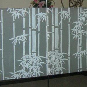 Wholesale Decorative Self Adhesive Window Film with Bamboo Patterns, Customized Patterns are Welcome from china suppliers