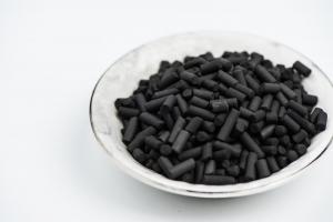Wholesale Extruded Pellet Impregnated Carbon , 4mm KOH 6-8% Metal Impregnated Carbon from china suppliers
