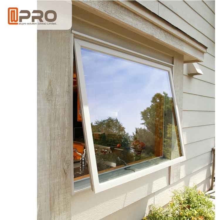 Wholesale Custom Made Aluminum Awning Side Hung Window Moisture Resistance side hung window bottom hung window double hung from china suppliers