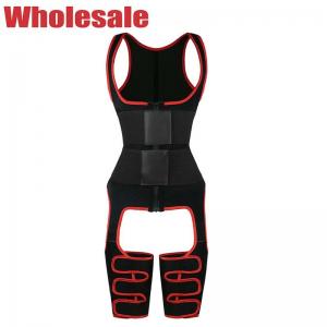 Wholesale 9 Steel Bone Full Body Shaper High Waist Tummy And Thigh Shaper With Zipper from china suppliers
