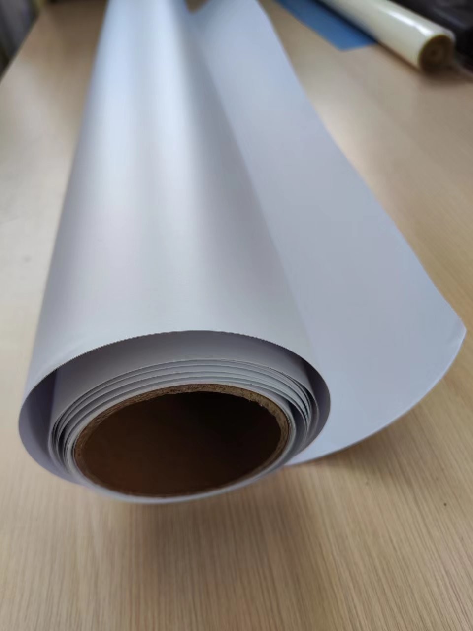Wholesale Printable Permanent Glue Glossy / Matte Car Wrap Vinyl Sticker Roll Self Adhesive 100mic 140gsm from china suppliers