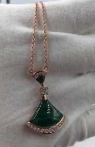 Wholesale Stylish CL857473 Bvlgari Divas Dream 18K Gold Necklace With Malachite from china suppliers