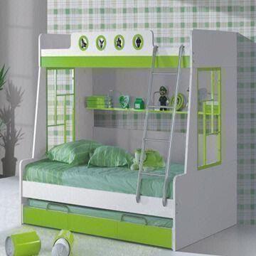 Wholesale Kids'/Children's Colorful Bunk Bed with Ladder, Multi-functional Bed, Space Saving from china suppliers