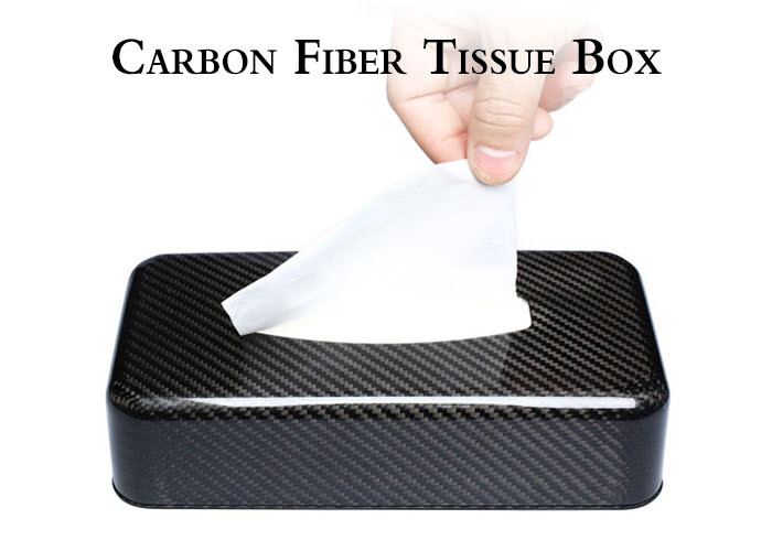 Wholesale Extremely Thin Lightweight Carbon Fiber Tissue Box from china suppliers