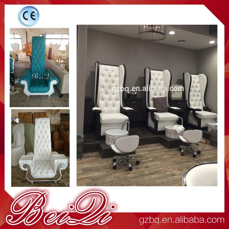 Wholesale High Back Throne Chair King Pedicure Chairs Used Nail Salon Furniture Queen Pedicure Spa Chair from china suppliers