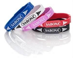 Wholesale Swear resistant heat - resisting debossed logo Sports Silicone Bracelets for business gift from china suppliers