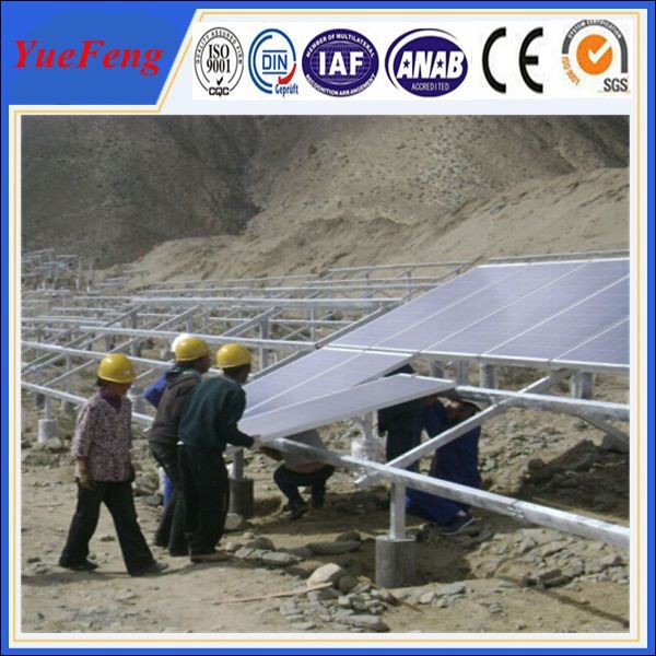 Wholesale Ground mounted solar power plant project, solar mounting structure from china suppliers
