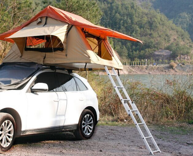 Wholesale Family 4 Person Roof Top Tent Large Capacity 145x125x28 Cm Fold Size from china suppliers
