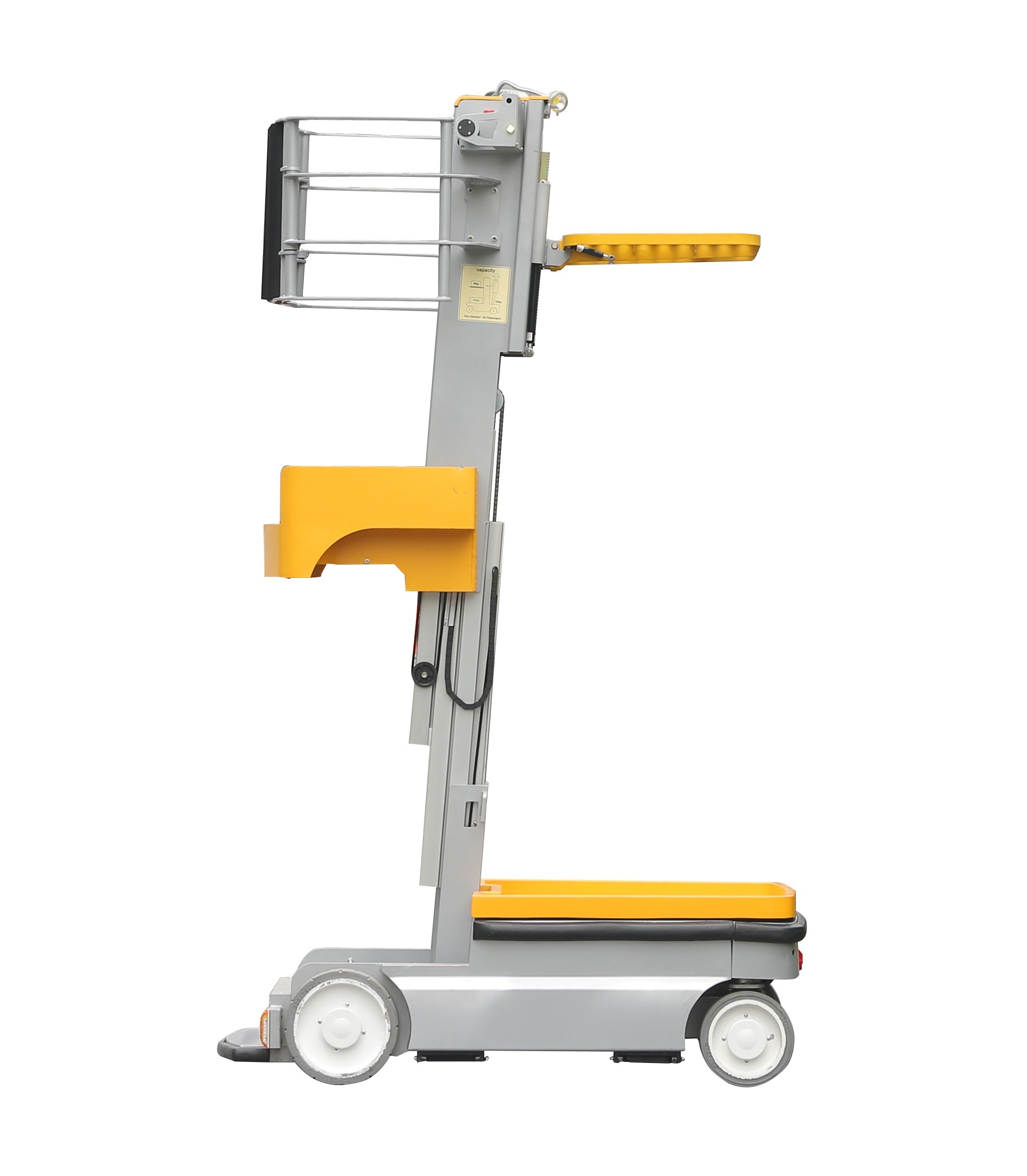 Wholesale 5.1 m Mast Type Aluminum Self Propelled Elevating Work Platforms Stock Picker from china suppliers