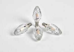 Wholesale 220v Ac Dimmable Crystal Led Candle Bulbs 450lm 2700k 330 Degree Beam Angle from china suppliers
