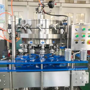Wholesale Equal Pressure 750ml Soda Can Filling Machine hygienic safety from china suppliers
