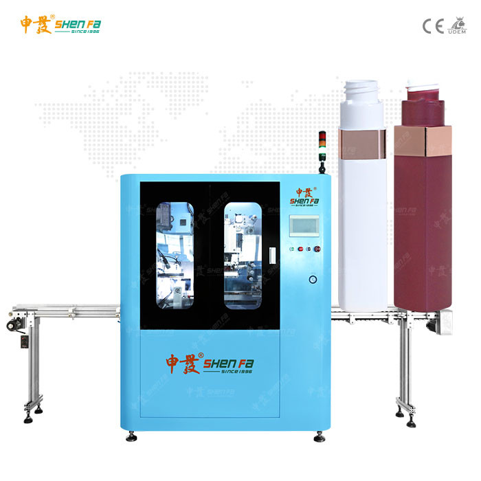 Wholesale Servo Automatic Hot Stamping Machine For Lipstick Conical Oval Square Shape from china suppliers