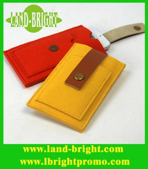 Wholesale Felt Cell Phone Case With Many Colors,Eco-friendly from china suppliers