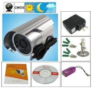 Wholesale K908 Double Lamp Array IR LED Night Vision Waterproof CCTV Surveillance TF Card DVR Camera from china suppliers