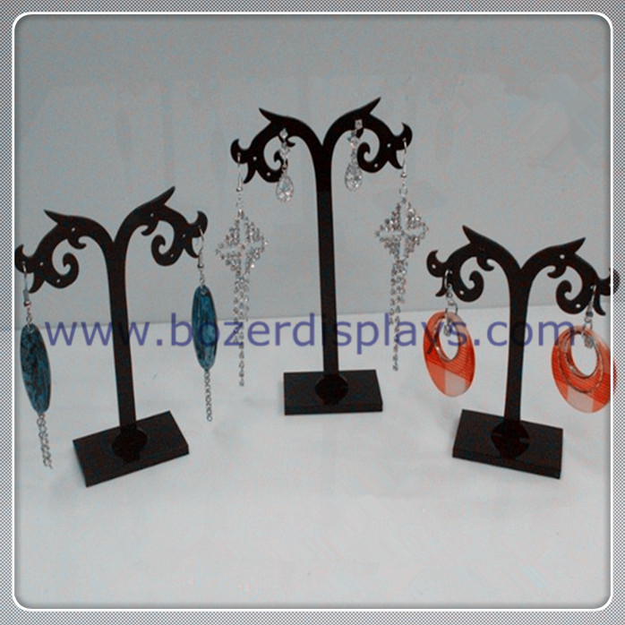 China Free Shipping Wholesale Earring Acrylic Jewelry Display Stand Holder 12set lot on sale