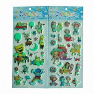 Wholesale Glow-in-dark luminous stickers, used for promotional gifts, advertisement and premiums, SGS standard  from china suppliers