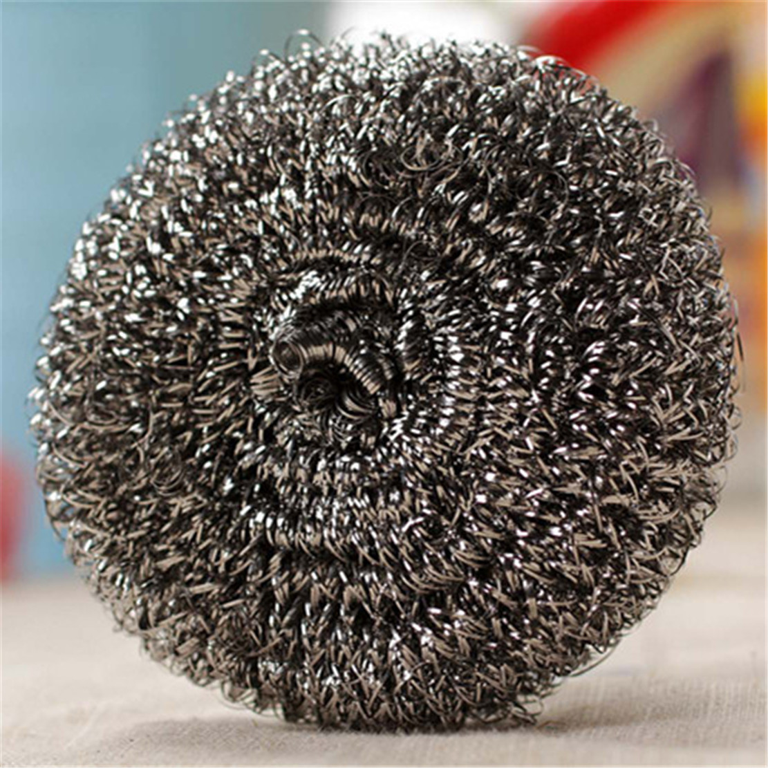 Wholesale Premium Stainless Steel Scrubber, Metal Scouring Pads, Steel Wool Pads, Kitchen Cleaner, Heavy Duty Cleaning Supplies from china suppliers