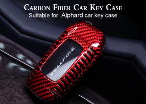 Wholesale 3K Low Flammability Alphard Carbon Fiber Car Key Case from china suppliers