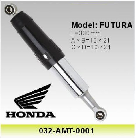 Wholesale Honda Futura 110 Motorcycle Shock Absorber , Motor Spare Parts 330mm Shocks from china suppliers