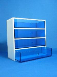 Wholesale High Quality Acrylic 4 Drawer Organizer With Beautiful Shape from china suppliers