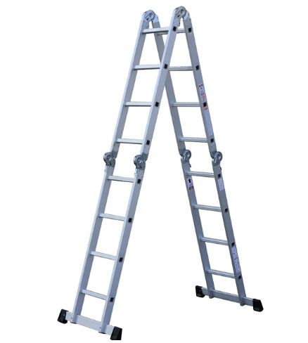 Wholesale Multifunctional Aluminium Alloy Ladder 4 X 4  Steps EN131 Approved from china suppliers
