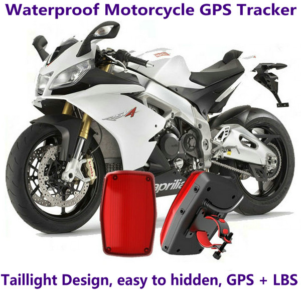 Wholesale GPS304 Waterproof Motorcycle GSM GPRS GPS Tracker LBS Locator 9~40V Support Alarm Siren from china suppliers