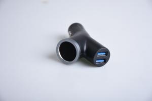 Wholesale 5V 3.1A QC3.0 USB Car Charger Adapter With Cigarette Lighters from china suppliers