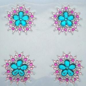 Wholesale Rhinestone/crystal stickers, eco-friendly, available in various sizes and designs from china suppliers