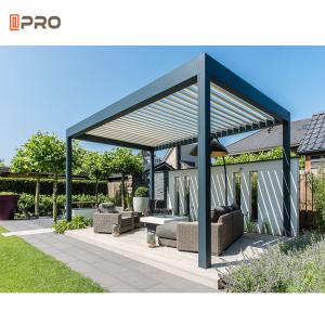 Wholesale Retractable Louvre Roof Aluminium Alloy Pergola For Sunshade from china suppliers